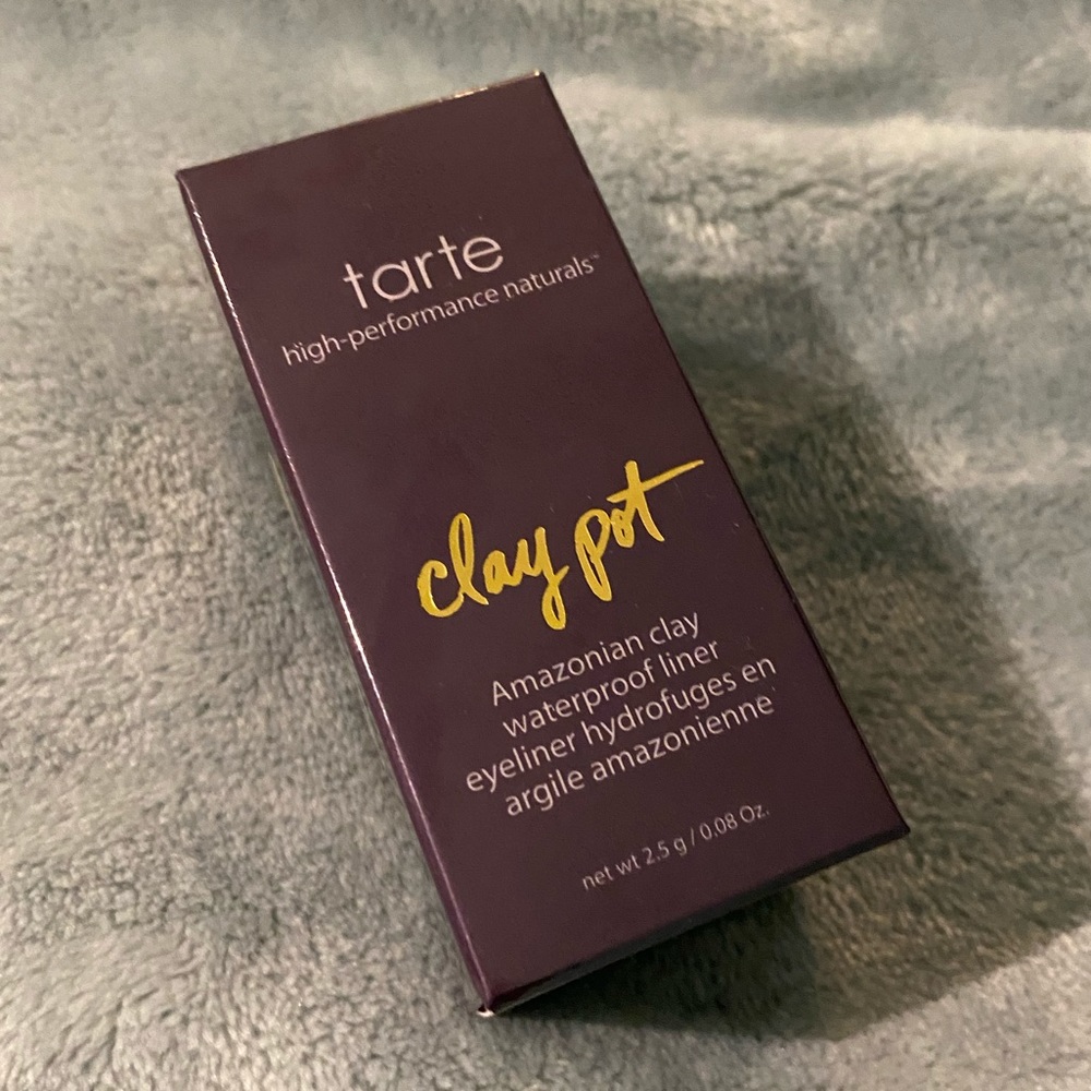 NIB 4/$25 Tarte Amazonian Clay waterproof shadow liner rose gold